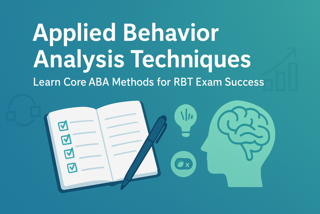 applied behavior analysis techniques