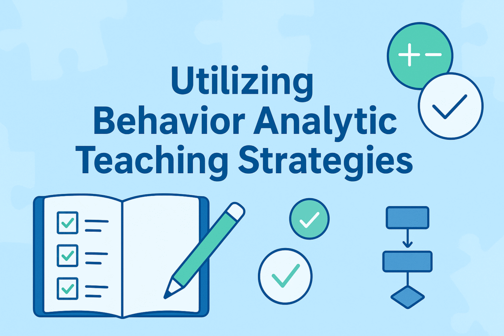 utilizing behavior analytic teaching strategies